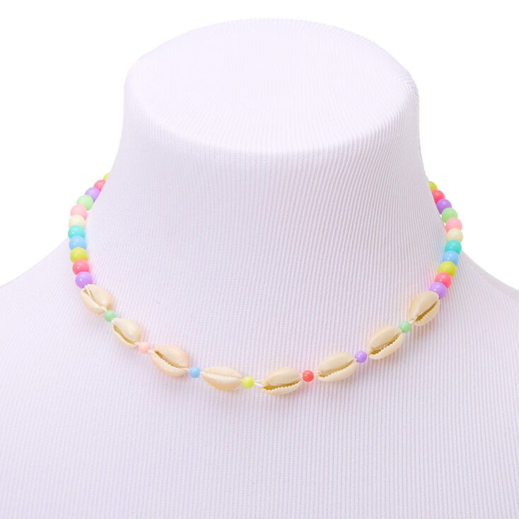 Claire&#39;s Club Pastel Cowrie Shell &amp; Turtle Jewellery Set - 2 Pack,