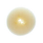 Grand donut pour cheveux blonds,