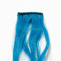 Blue Ombr&eacute; Curly Faux Hair Clip In Extensions - 2 Pack,