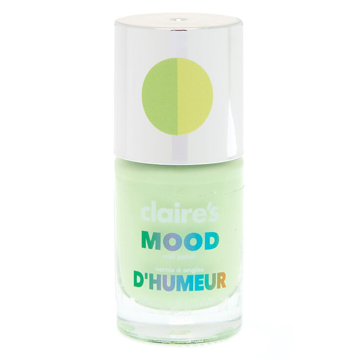 Pastel Green Mood Changing Nail Polish Claire S Us