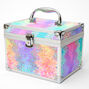 Reversible Sequin Rainbow Zig Zag Lock Box,