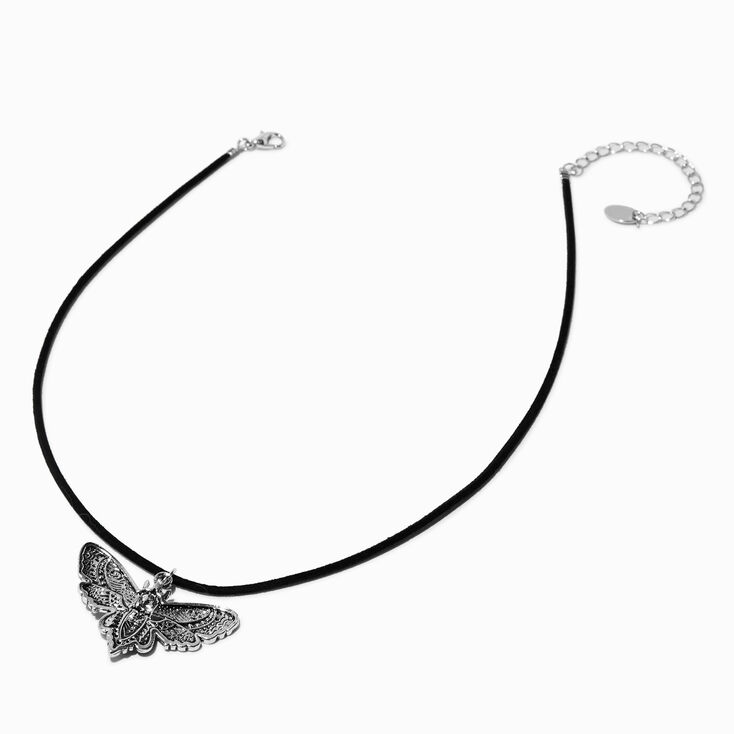 Celestial Moth Pendant Necklace ,