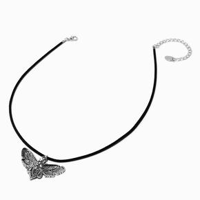 Celestial Moth Pendant Necklace ,