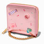Snacks Holographic Pink Zip Around Wallet,