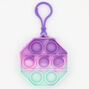 Pretty Pastel Keychain Push Poppers Fidget Toy - Styles May Vary,