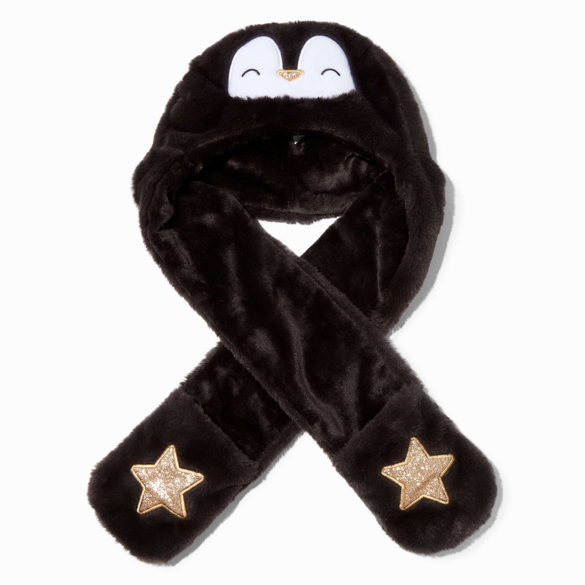 Claire's Club Penguin Black Hood,