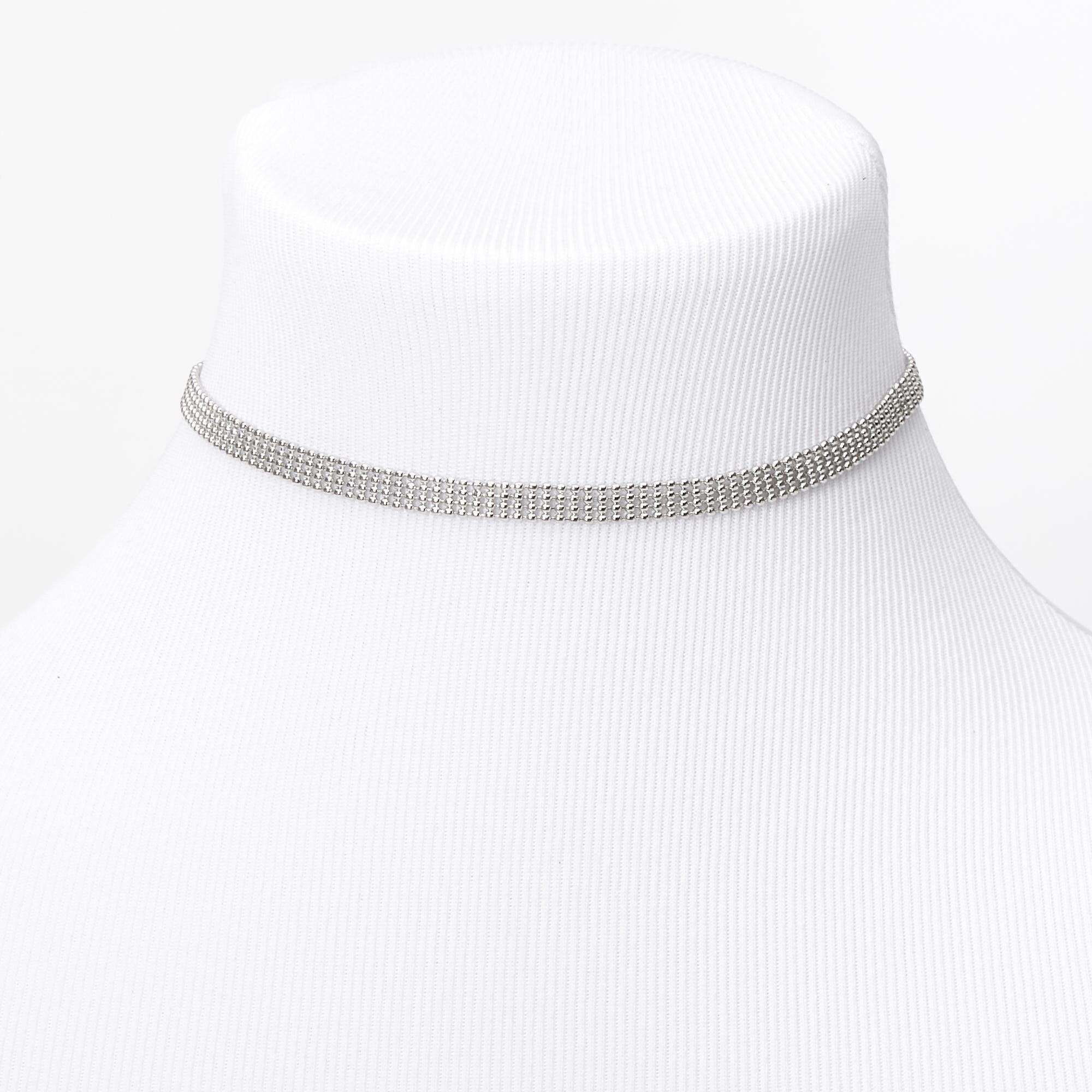 Ball chain choker best sale necklace