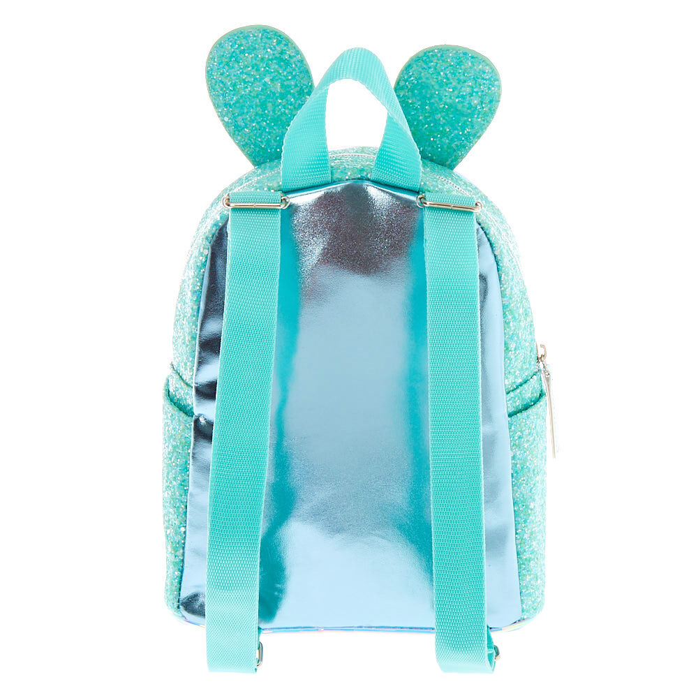 Glitter Bunny Small Backpack - Mint,