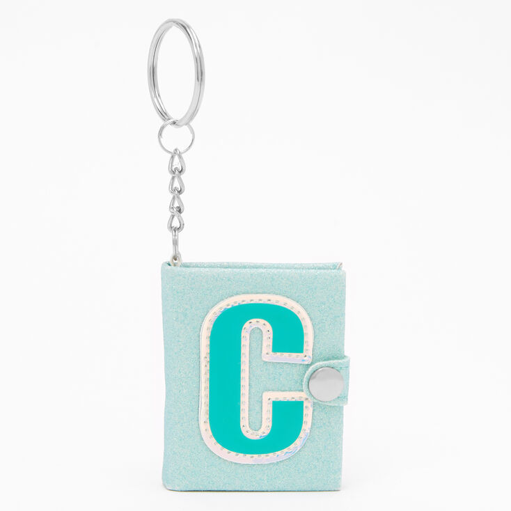 Initial Mini Journal Keychain - C,