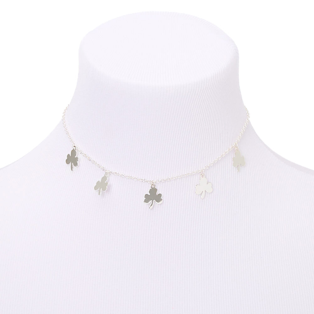 Silver Shamrock Jewellery Set - 2 Pack,