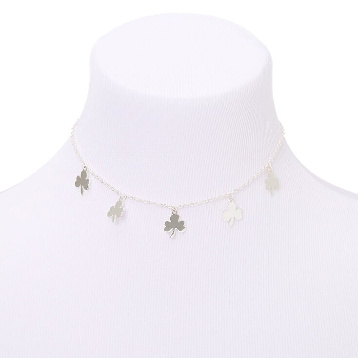 Silver Shamrock Jewellery Set - 2 Pack,