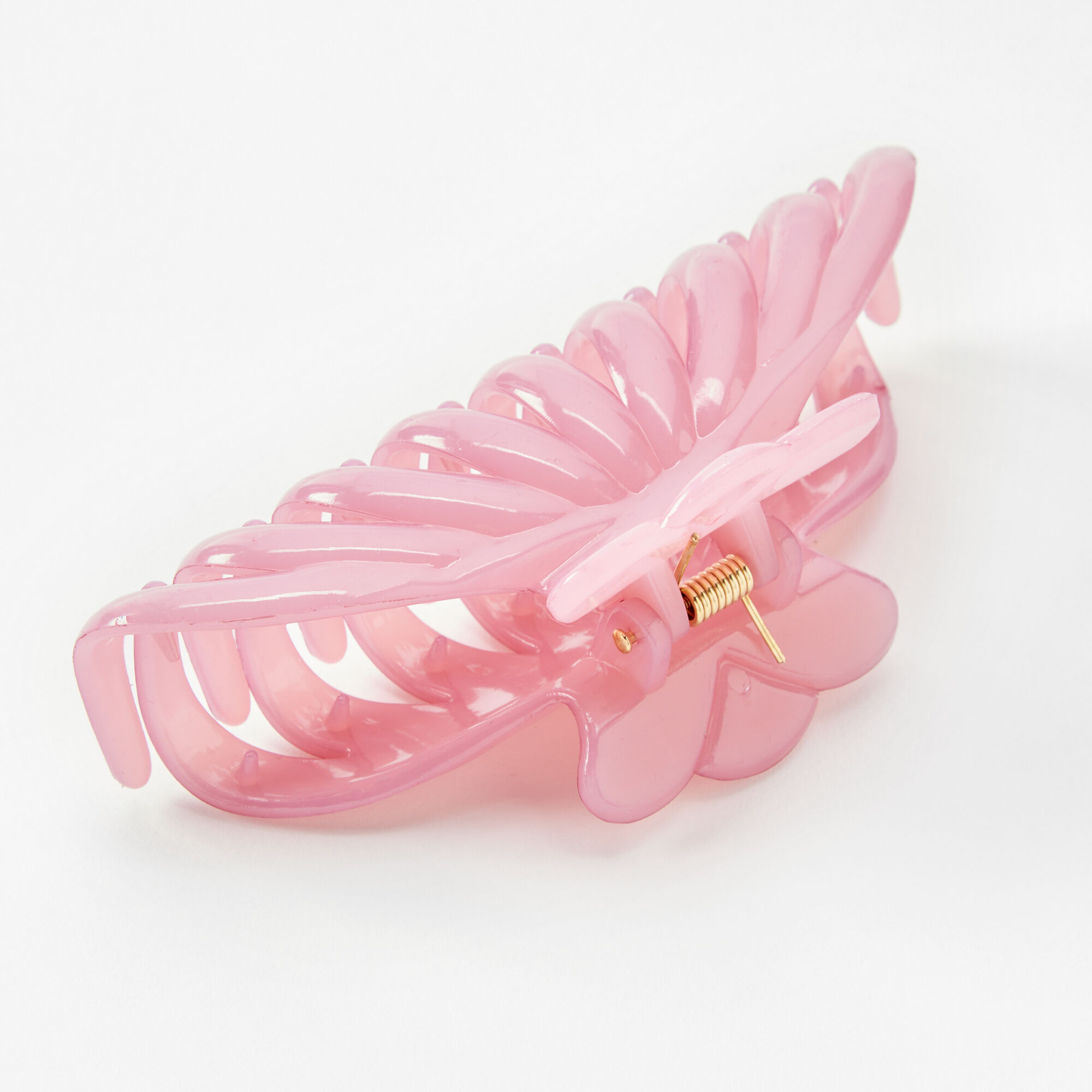 Large Clamshell Hair Claw - Pink