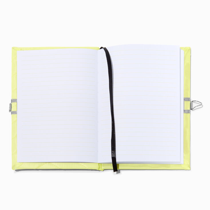 Initial Varsity Yellow Lock Diary - C,