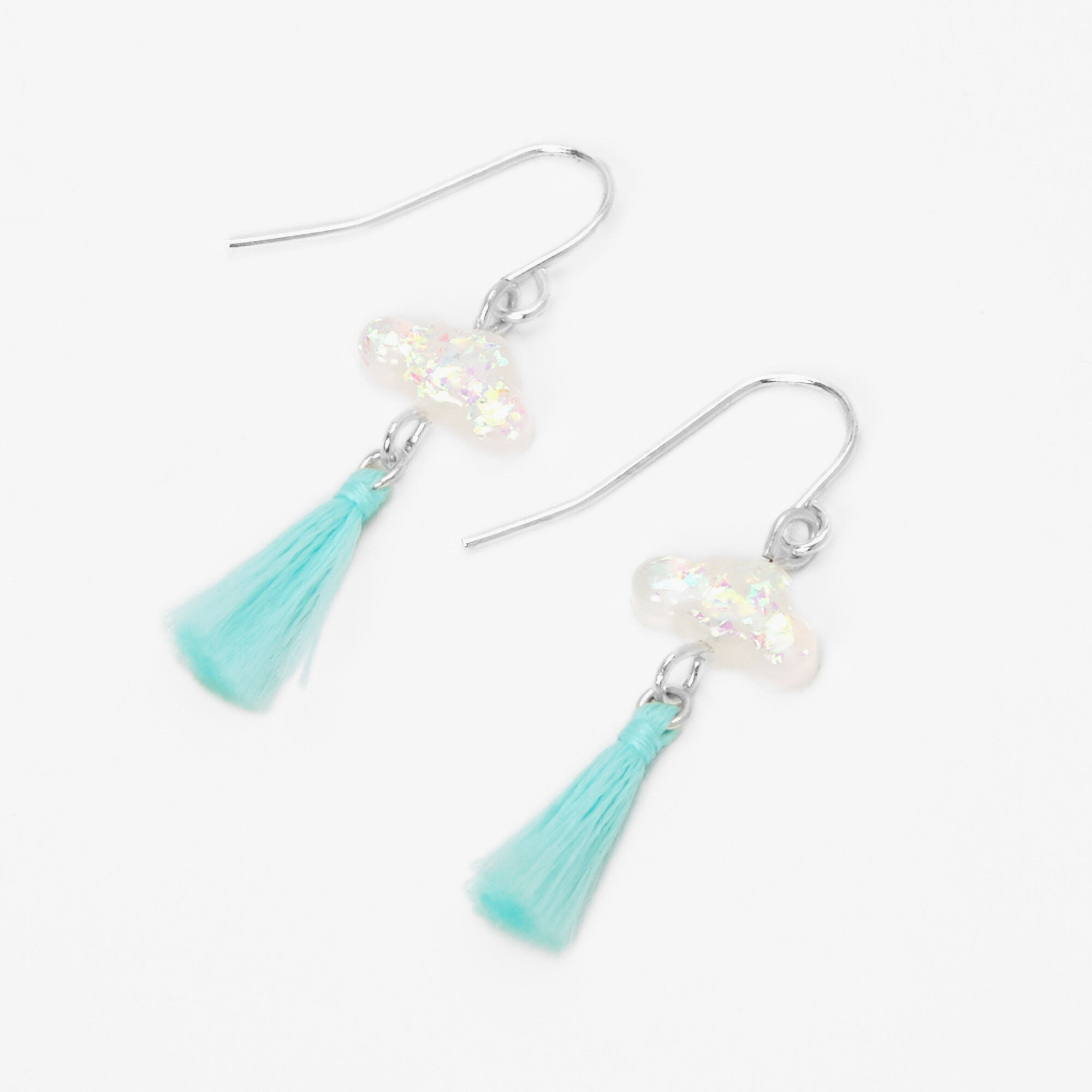 Blue glow in clearance the dark earrings