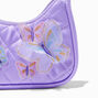 Claire&#39;s Club Lilac Butterfly Shoulder Bag,