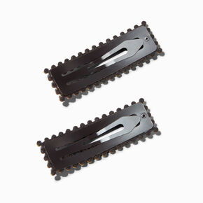Pastel Ombr&eacute; Rhinestone Snap Hair Clips - 2 Pack,