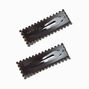 Pastel Ombr&eacute; Rhinestone Snap Hair Clips - 2 Pack,