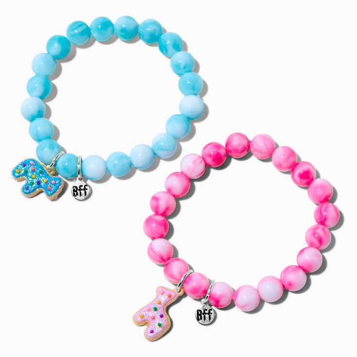 Best Friends Animal Crackers Stretch Bracelets - 2 Pack ,