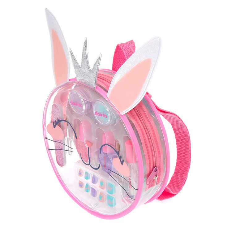 Claire&#39;s Club Claire the Bunny Beauty Bag Set - Pink,