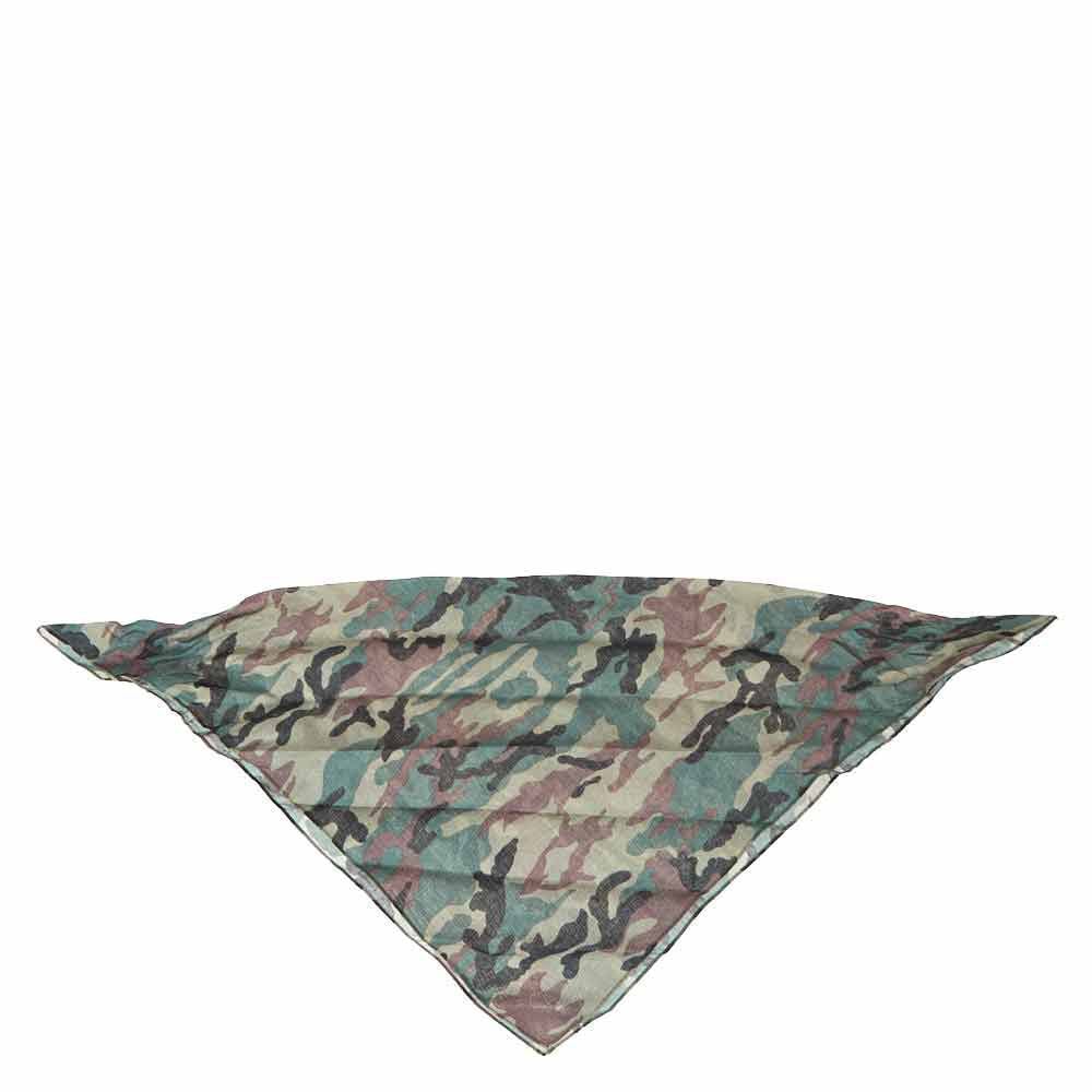 Camo Print Bandana Headwrap,