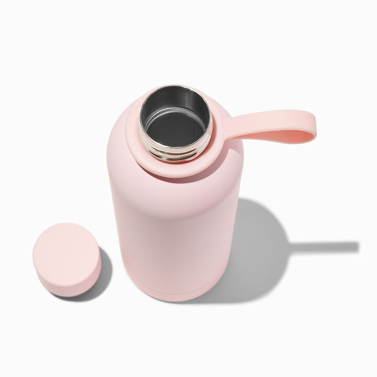 Pink Matte Stainless Steel Water Bottle,