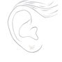 C LUXE by Claire&#39;s Sterling Silver Butterfly Stud Earrings,