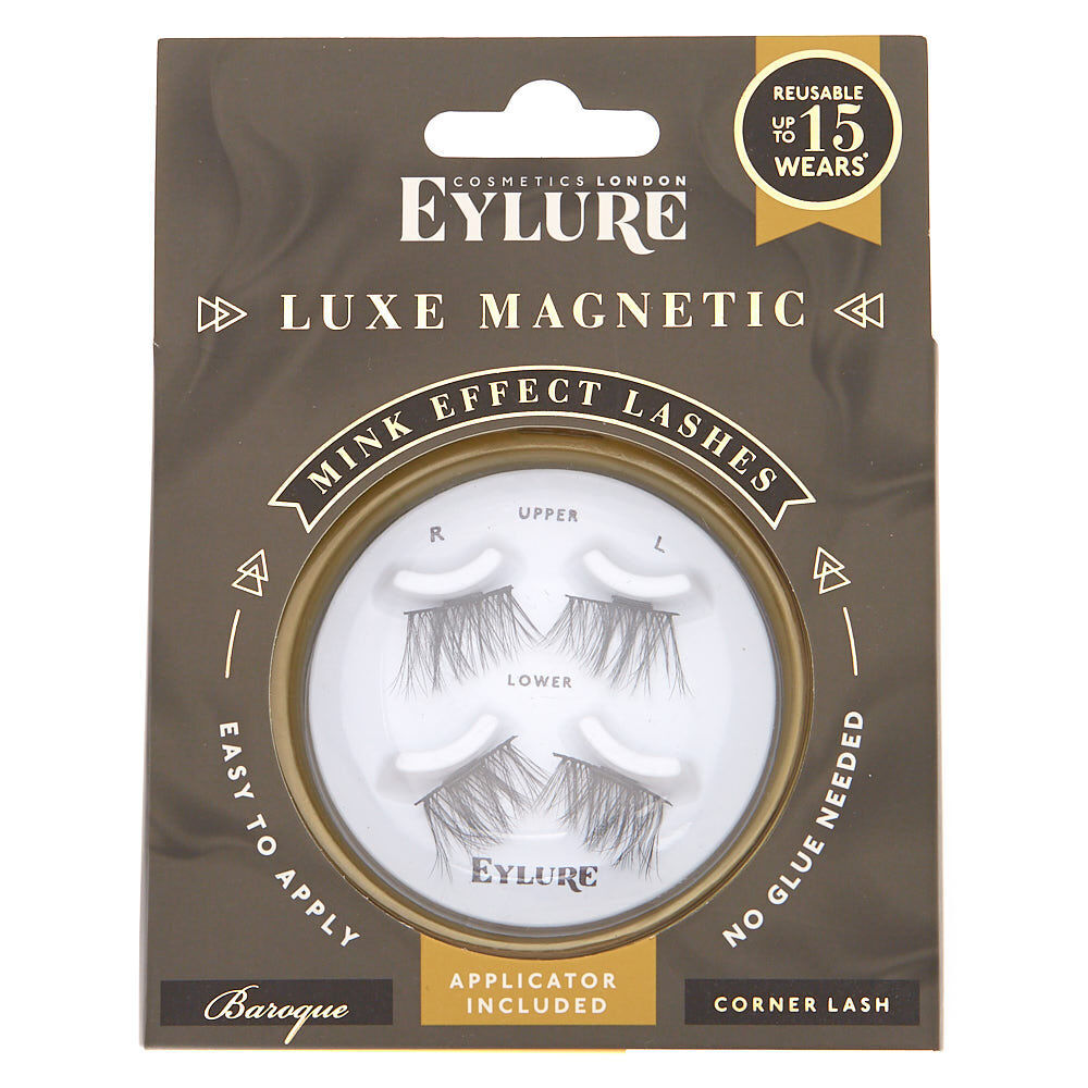 Eylure Luxe Magnetic Mink Corner Lashes - Baroque,
