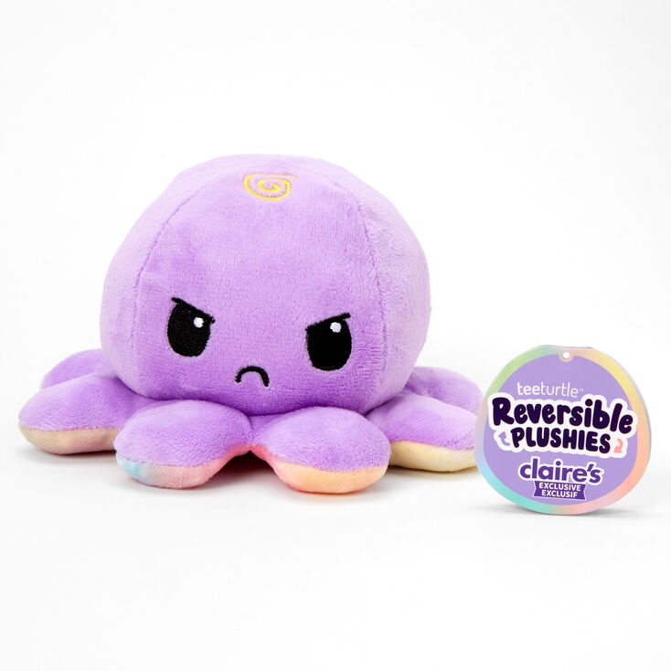 Pieuvre tie-dye peluche r&eacute;versible TeeTurtle&trade; en exclusivit&eacute; chez Claire&#39;s,