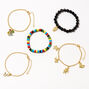 Harry Potter&trade; Gold Multi Bracelet Set - 5 Pack,