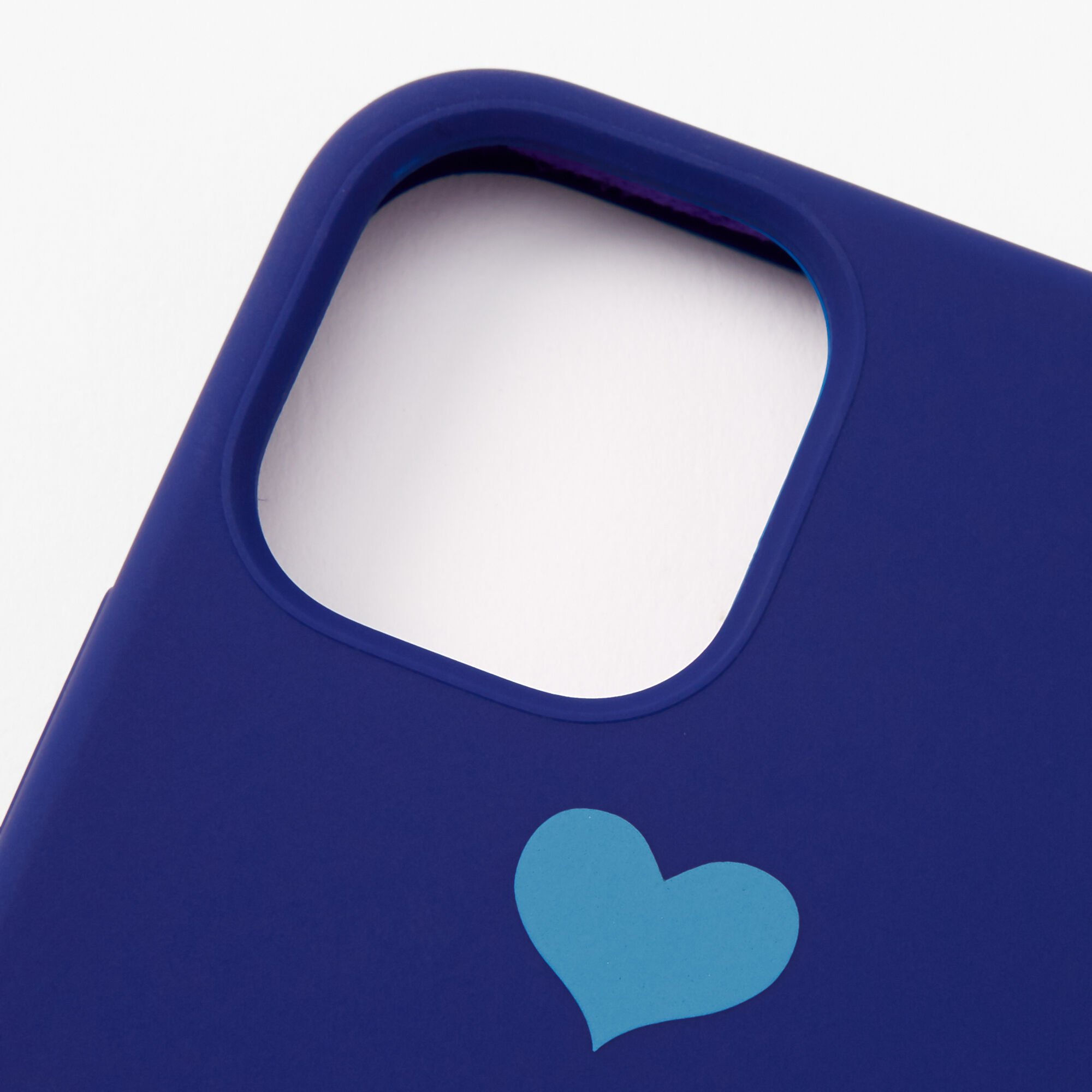 Navy Heart Protective Phone Case - Fits iPhone® 12 Pro Max,