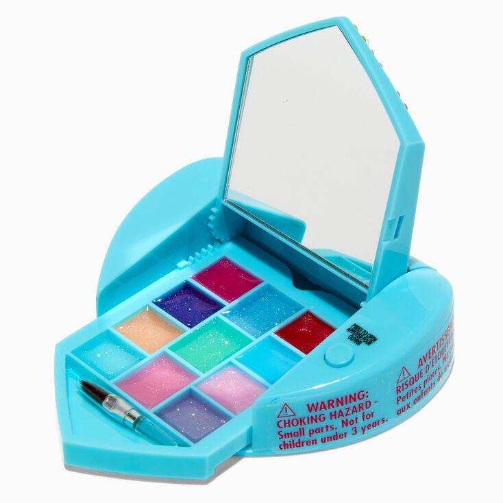 Claire&#39;s Club Blue Butterfly Heart Mechanical Lip Gloss Set,