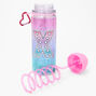 Initial Water Bottle - Pink, X,