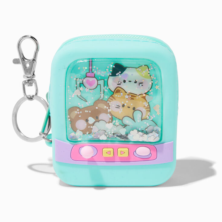 Claw Game Jelly Coin Purse Keyring,