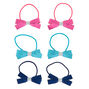 Claire&#39;s Club Bow Hair Ties - 6 Pack,