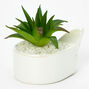 Butterfly Planter With Faux Succulent Plant,