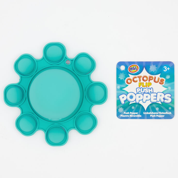 Octopus Flip Push Poppers Fidget Toy &ndash; Styles May Vary,