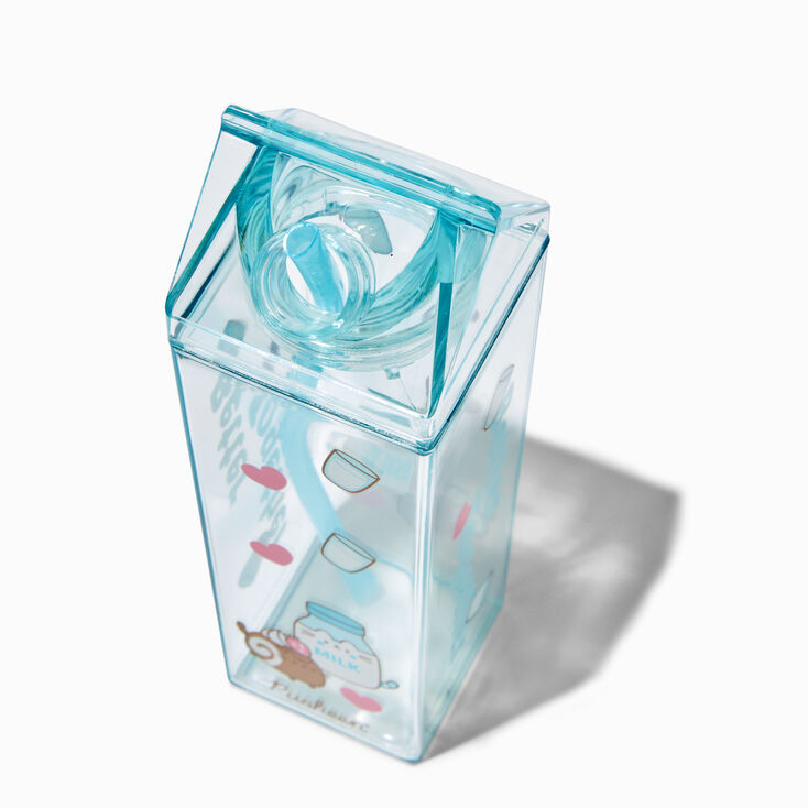Pusheen&reg; Claire&#39;s Exclusive Milk Carton Water Bottle,