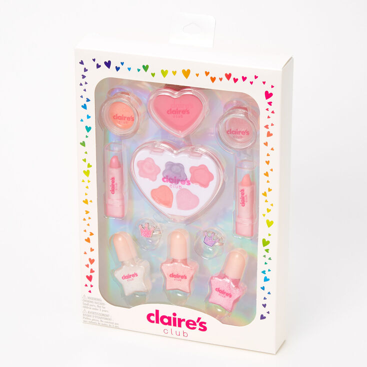 Claire&#39;s Club Shimmery Makeup &amp; Ring Set,