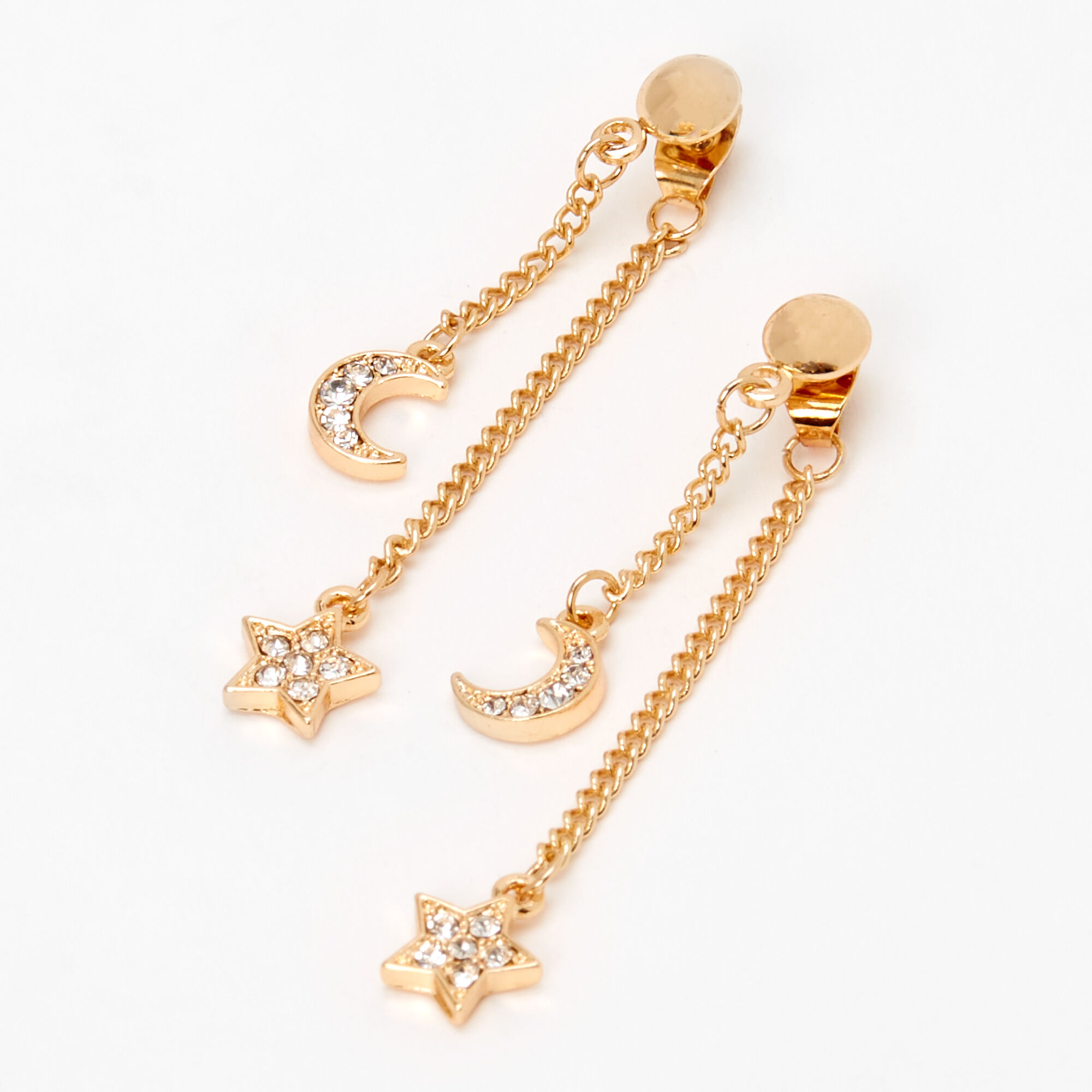 Double sided new arrivals earrings claire's