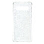 Clear Holographic Glitter Protective Phone Case - Fits Samsung Galaxy S10,