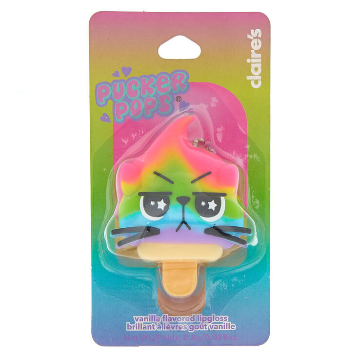 Pucker Pops Mad Cat Poo Lip Gloss - Vanilla,