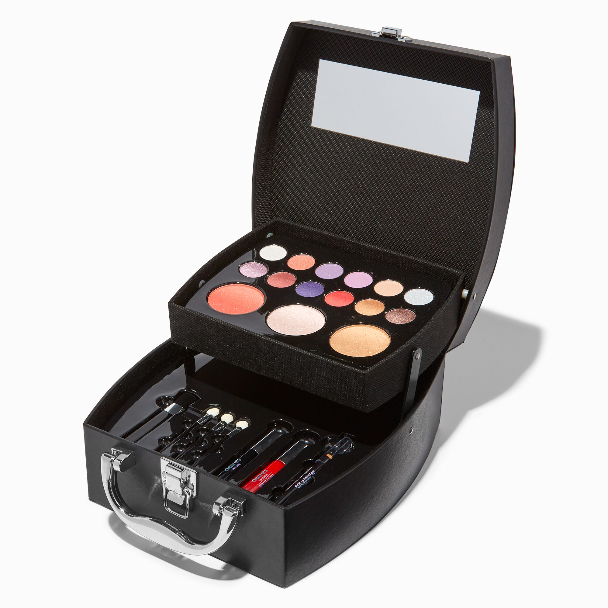 Black Heart Studded Makeup Set,