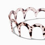 Pastel Tortoiseshell Zig Zag Headbands - 2 Pack,