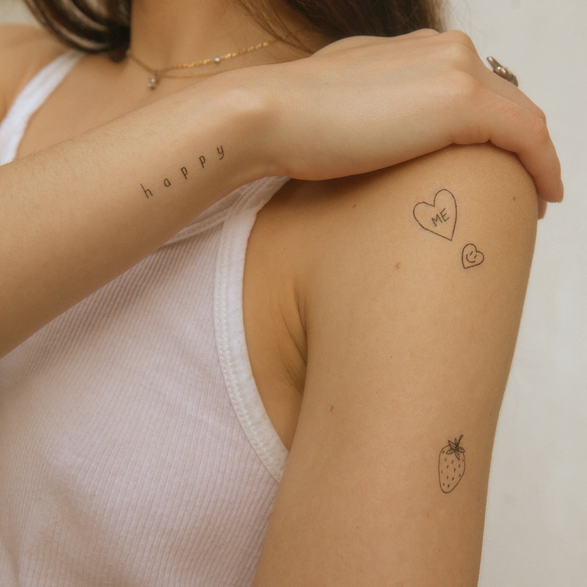 INKED2 Happiest Pack Temporary Tattoos,