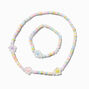 Claire&#39;s Club Flower Heishi Beaded Jewelry Set - 2 Pack,