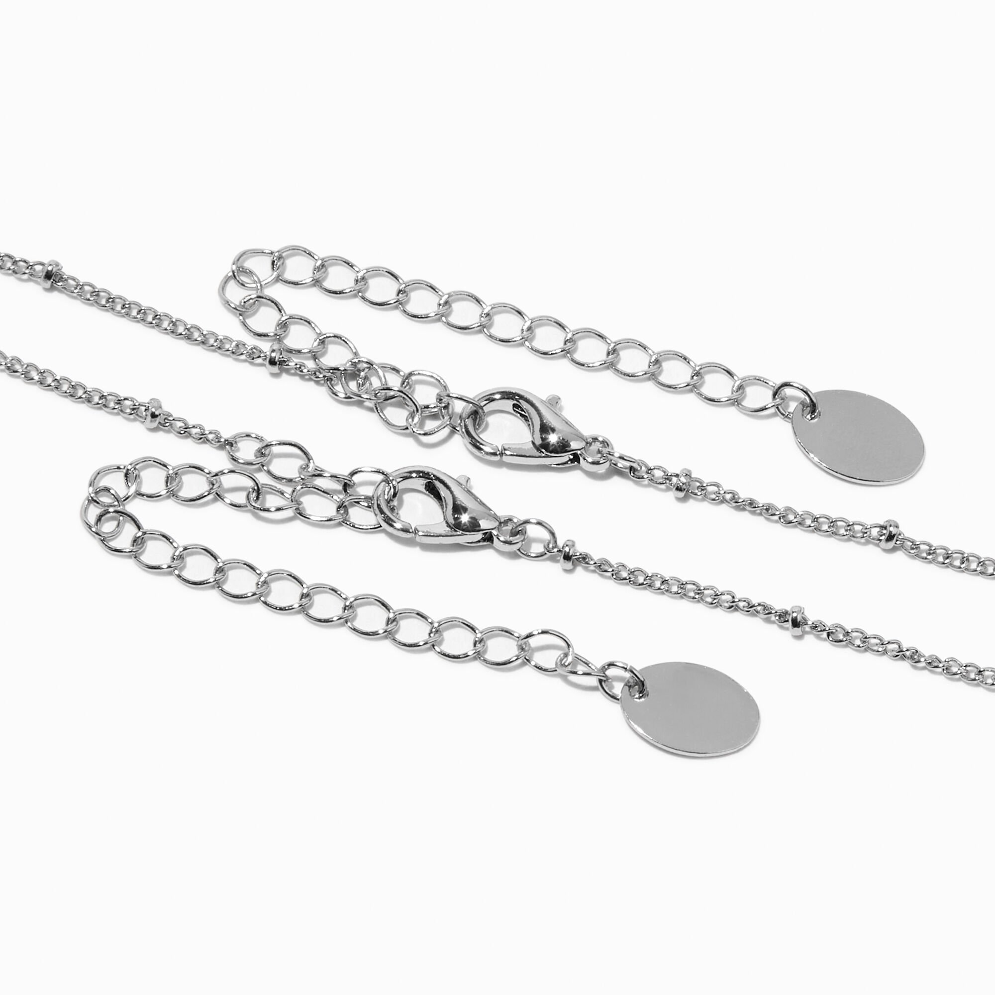 Best Friends Moon & Stars Pendant Necklaces (2 Pack),