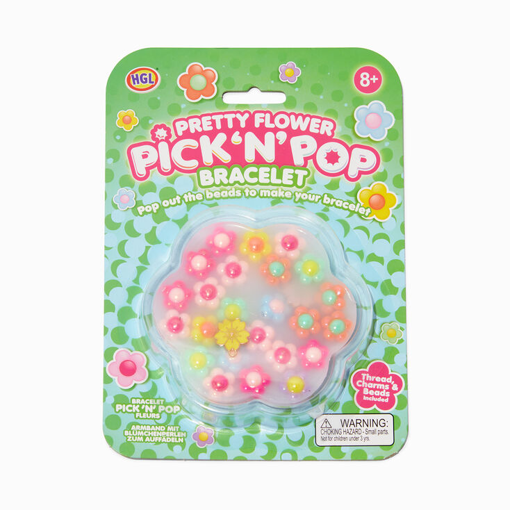 Pretty Flower Pick &#39;N&#39; Pop Bracelet - Styles Vary,