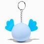 Blue Axolotl Stress Ball Keychain,