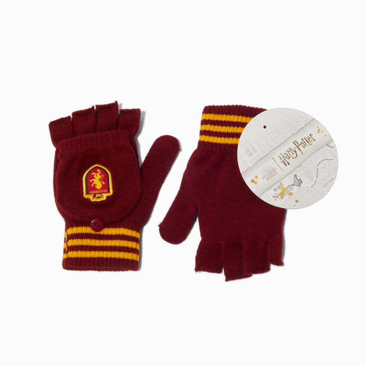 Harry Potter&trade; Gryffindor Convertible Gloves,