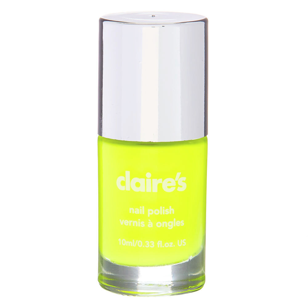 Solid Nail Polish - Neon Yellow,